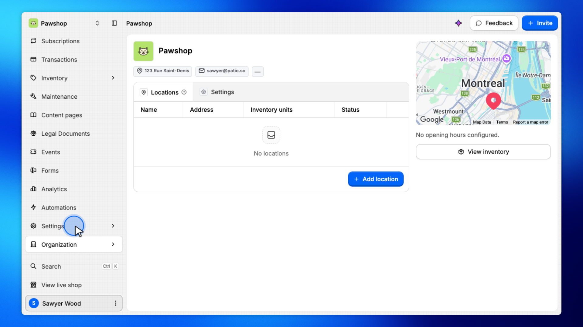 1. Open Settings